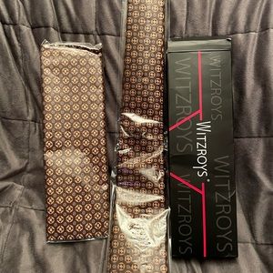 Men’s tie with pocket square set